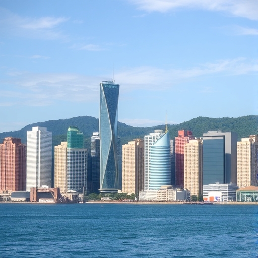 高雄現代建築的天際線