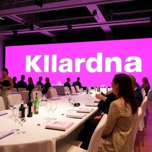 Klarna首次公開募股活動現場