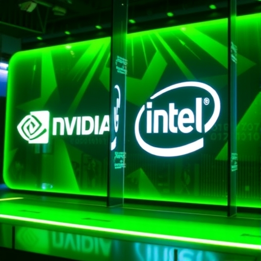 NVIDIA與Intel合併的視覺化圖像