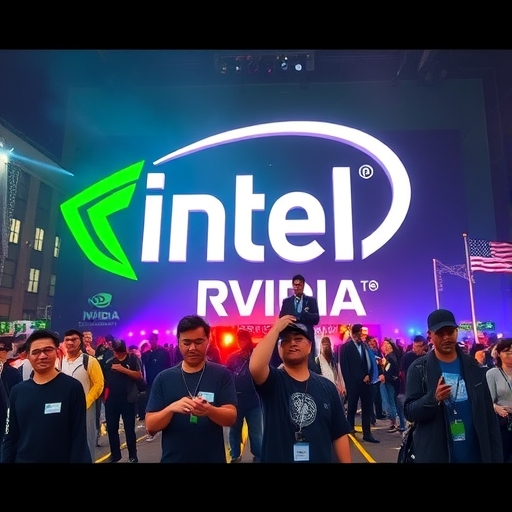 NVIDIA與Intel合併的視覺化圖像