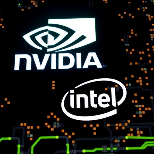 NVIDIA與Intel合併的視覺化圖像