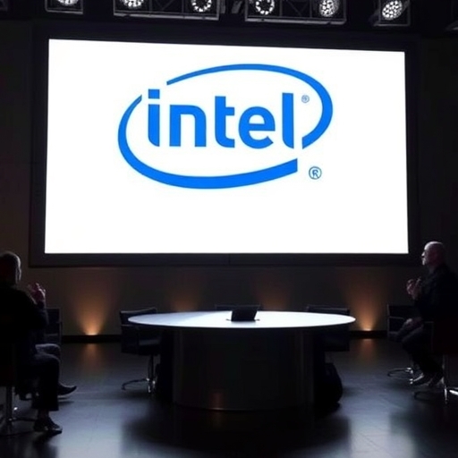 英偉達與英特爾的合作會議