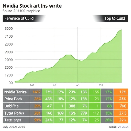Nvidia 股票表現圖表