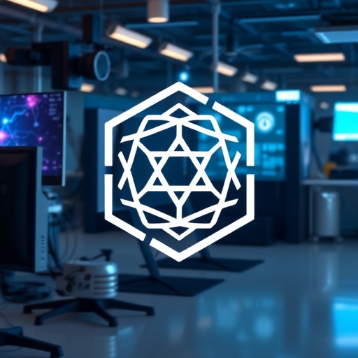 一個技術環境中的 OpenAI 標誌