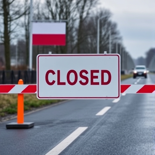 波蘭與白俄羅斯邊境封鎖