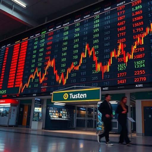 經濟政策放寬後股市反彈