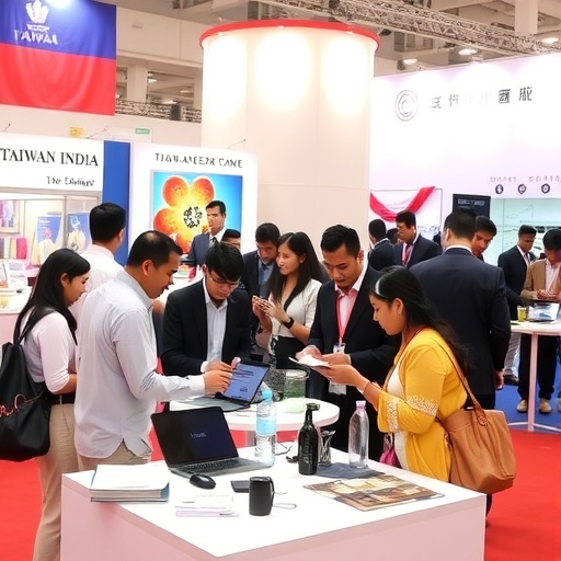 台灣與印度貿易參展商合作中