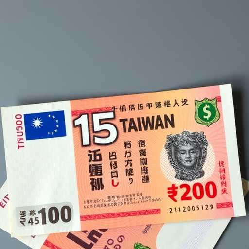 新台幣與美元匯率波動圖