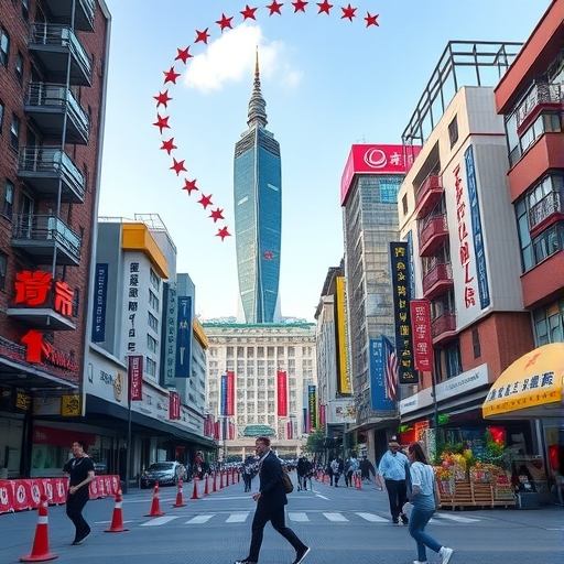 台灣經濟正面發展的圖像