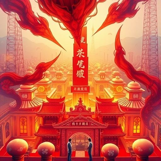 一位男子正在街頭交易股票