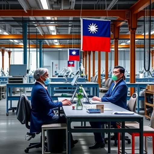 台灣工廠受到關稅影響