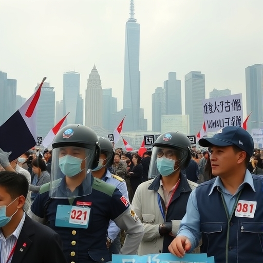 一群勞工在討論最低工資問題