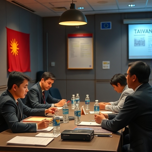 台灣勞工會議討論場景