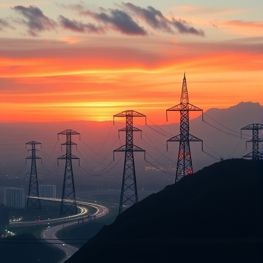 台灣電力網路概念圖