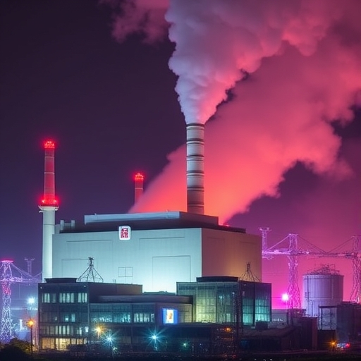 台灣電廠正在進行緊急維修