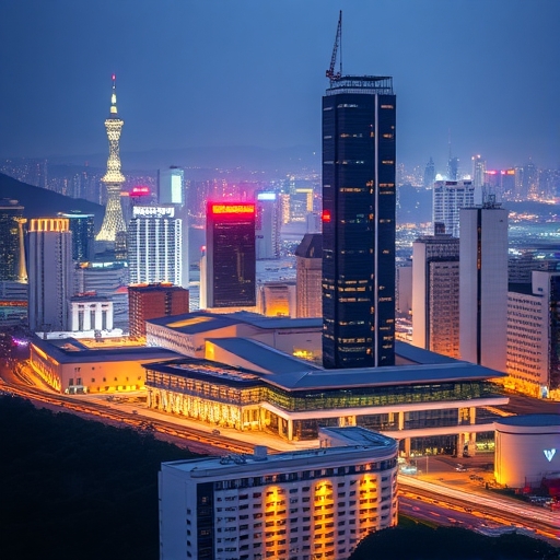 台灣半導體工廠周邊環境