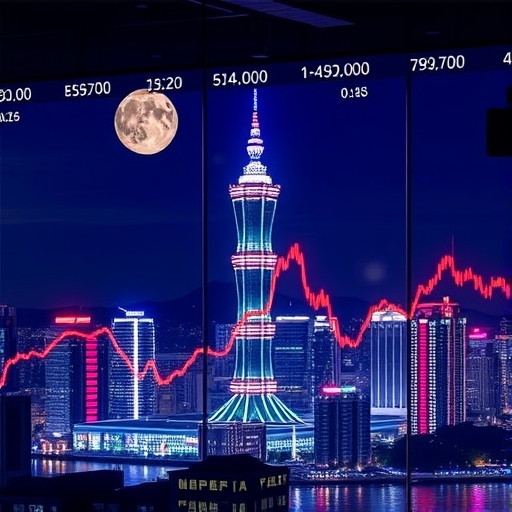 台灣股市波動圖