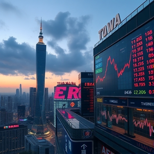 台灣股市波動圖表