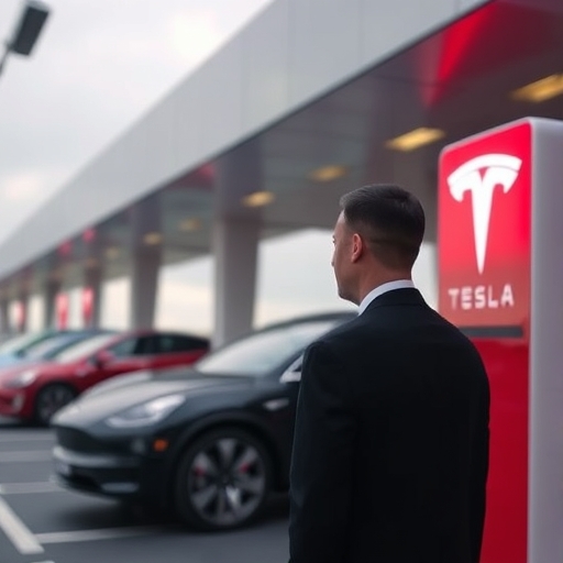 特斯拉股東投票決策的場景