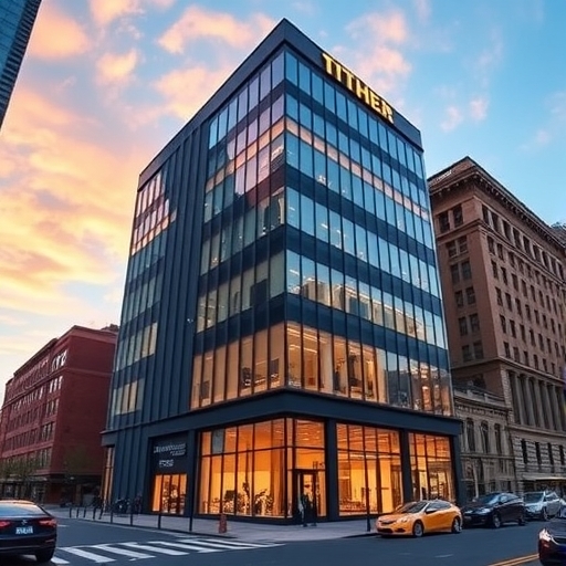 Tether辦公大樓在紐約