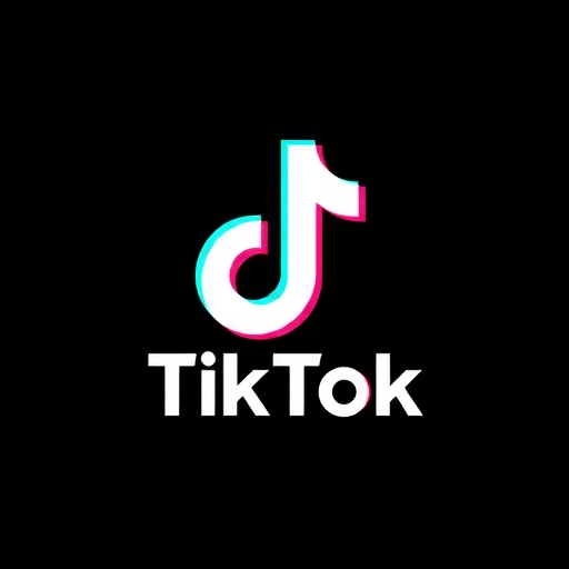 TikTok標誌與法律主題