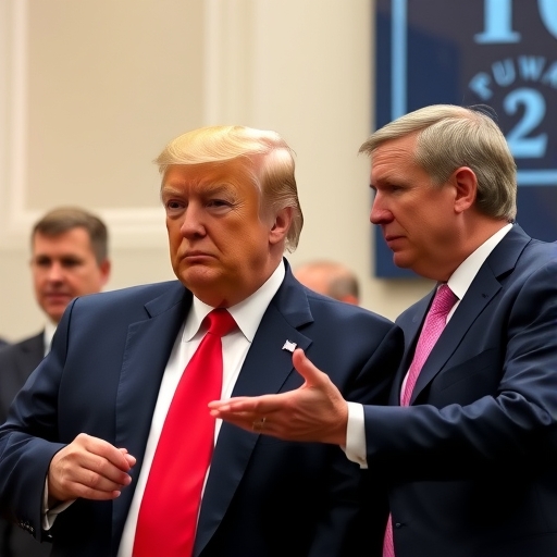 川普與科技巨頭會面中討論