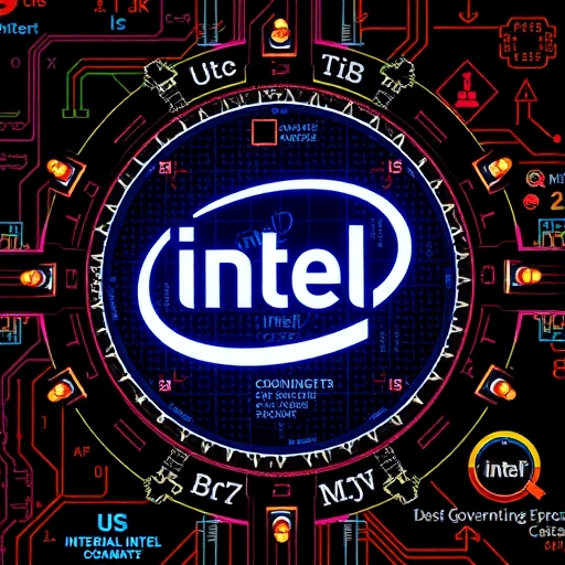 台積電代工生產晶片的場景