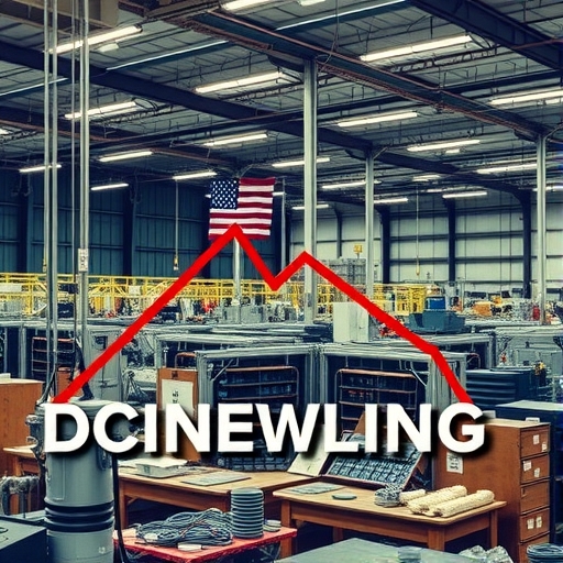 美國製造業面臨關稅壓力的圖示