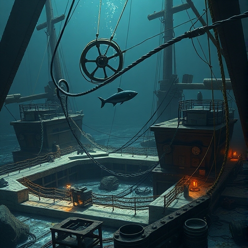 海底電纜修復作業