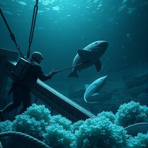 胡塞武裝可能破壞海底電纜的場景