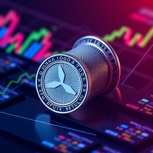 瑞波幣數位貨幣與圖表