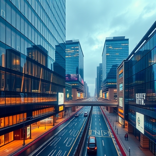 一位男子正在辦理區塊鏈相關的金融服務