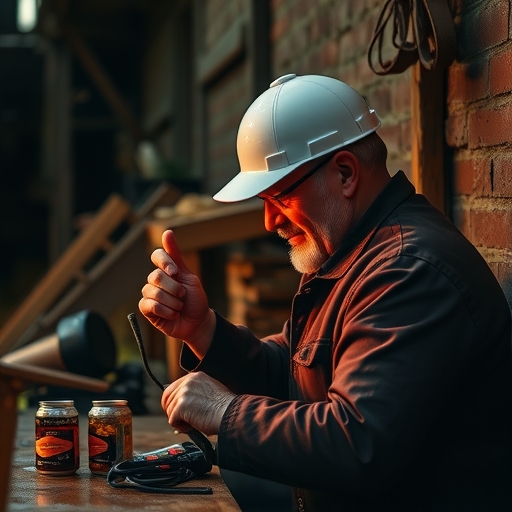 一位男子正在街頭交易股票