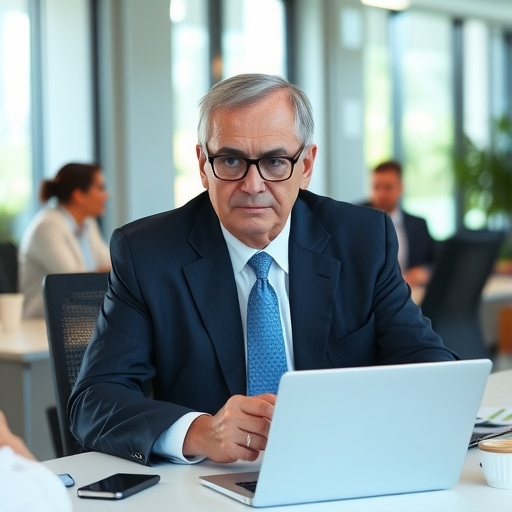 一位資深主管正在面對職場挑戰