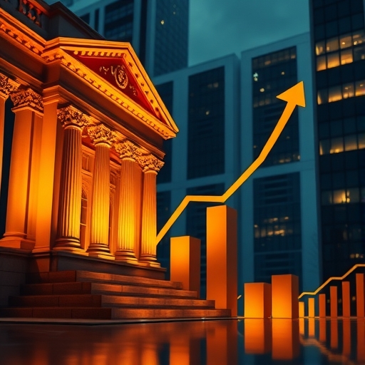 銀行業成長策略示意圖