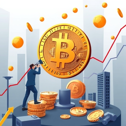 一位男子正在街頭交易股票