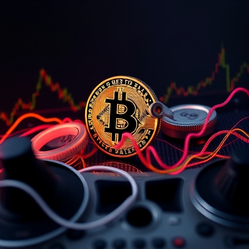 比特幣市場波動性圖表