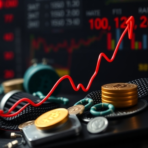 比特幣價格反彈的趨勢圖