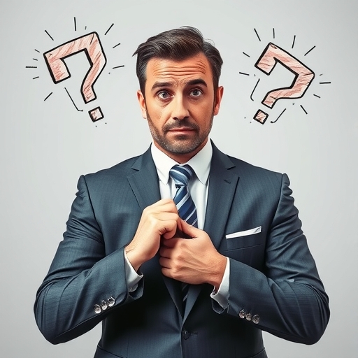 一位男子正在街頭交易股票