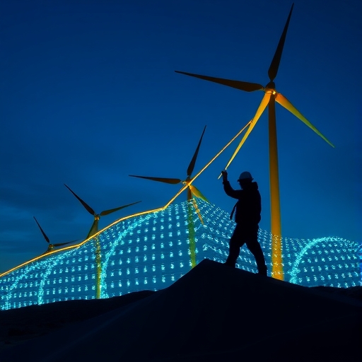 美國潔淨能源就業成長情景圖