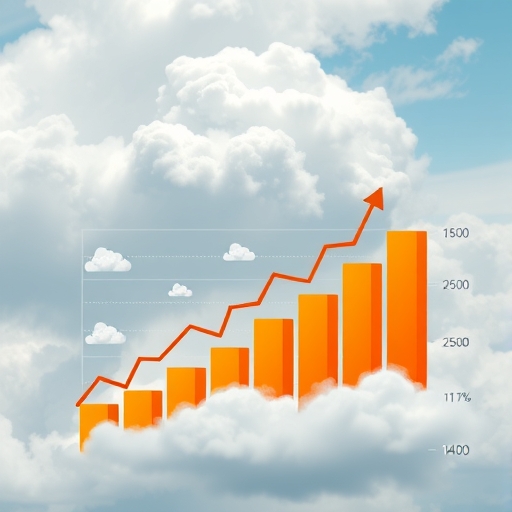 雲端運算成長圖