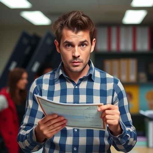 一位男子正在街頭交易股票