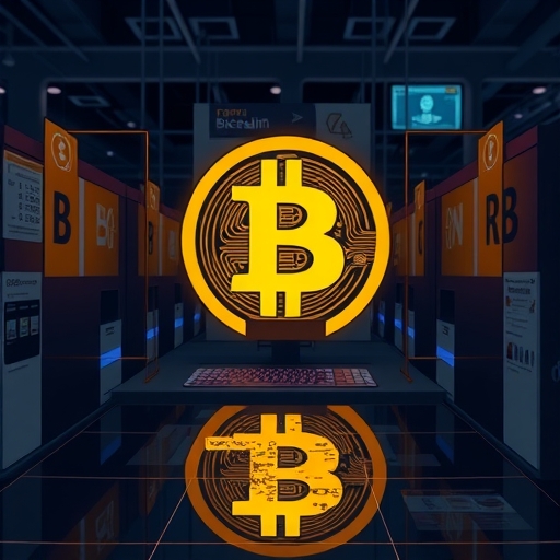 企業環境中分析比特幣趨勢圖表