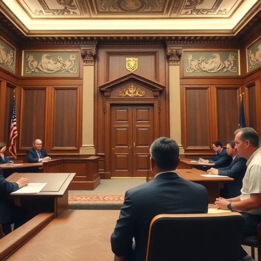 一位男子正在街頭交易股票