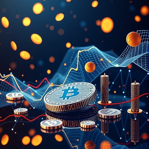 加密貨幣市場動態變化圖示