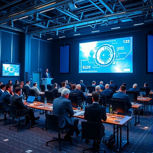 一位男子正在街頭交易股票