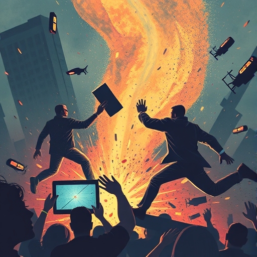 數位版權戰爭的描繪