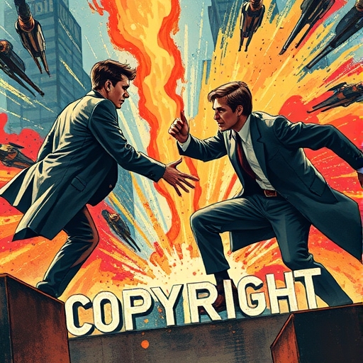 數位版權戰爭的描繪