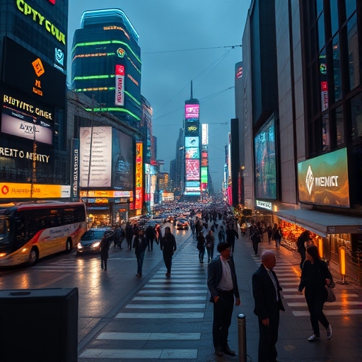 動態的加密貨幣市場場景