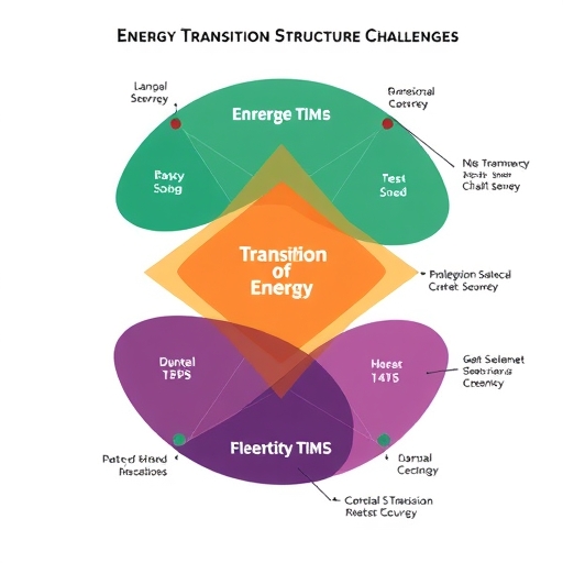 全球能源轉型結構性挑戰圖示